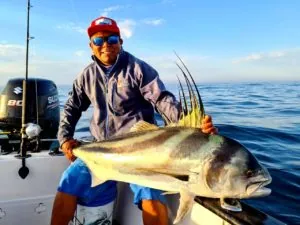 Fishing for roosterfish in Cabo San Lucas