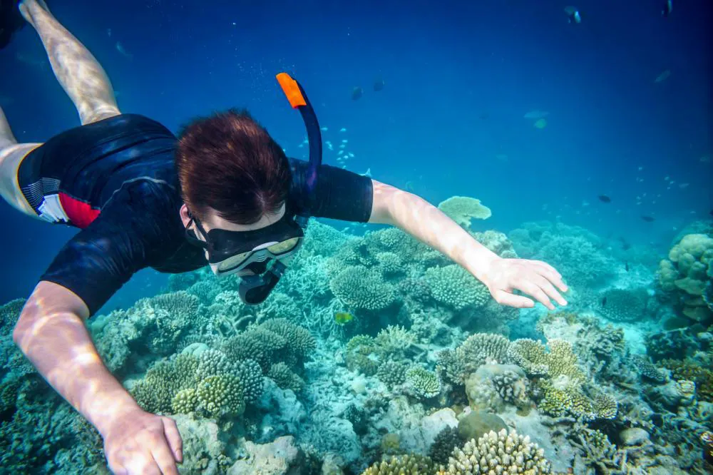 Scuba diving