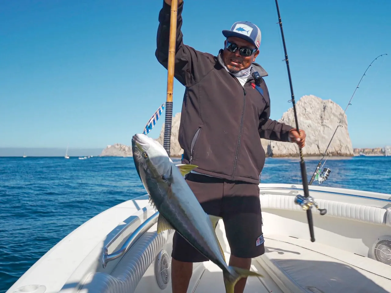 How to catch yellowtail amberjacks in Cabo San Lucas
